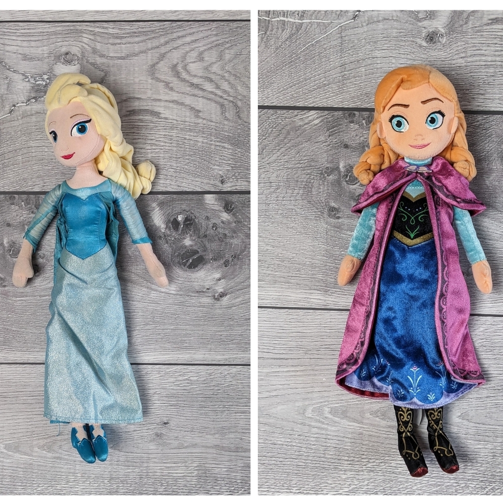 Disney's Elsa & Anna Plush Dolls